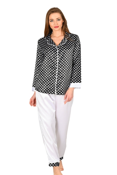 Sistina 1622 Saten Çeyizlik Pijama Takım