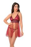 Sistina 670 Fantazi Bordo Gecelik