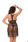 Sistina 684 Dantelli Fantazi Siyah Gecelik