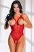 Sistina 858 Kırmızı Fantazi Bodysuit