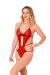 Sistina 932 Kırmızı Fantazi Bodysuit